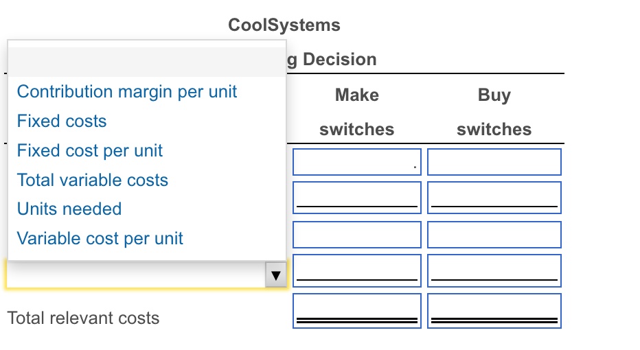 costs a year by outsourcing production. In addition, because sales are increasing,