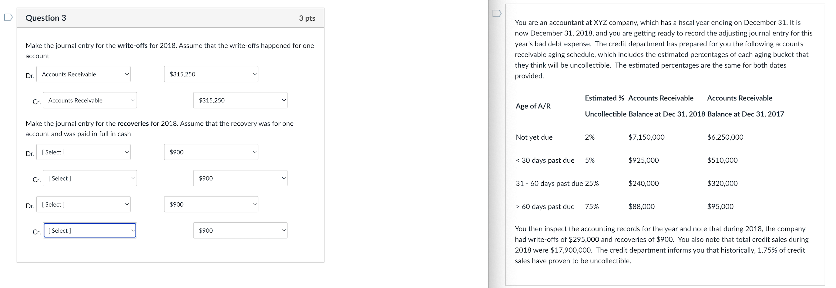  Please help with question 3 