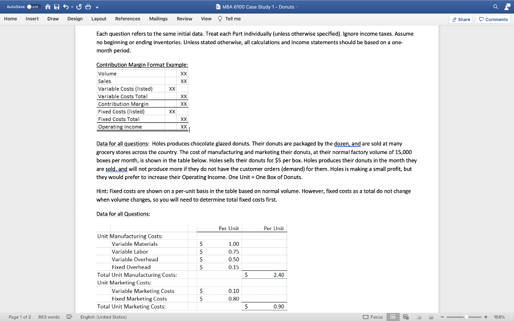 Draw Design Layout References Mailings Review View Tell me Share Comments Questions:
