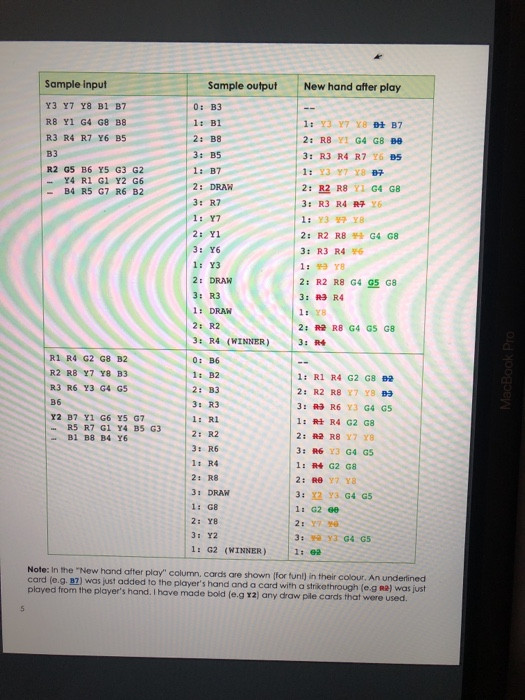 three players. The rules of the game are as follows: Basic Rules