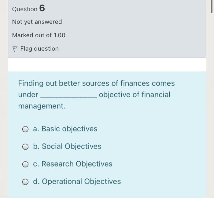 Marked out of 1.00 P Flag question Profit Maximization is also called