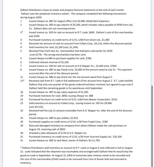 have! this is the ledger list. Use the attached comprehensive problem (attached)