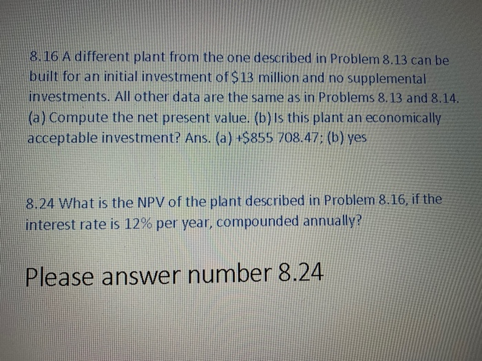  what is the information do u need ? 8.16 A different
