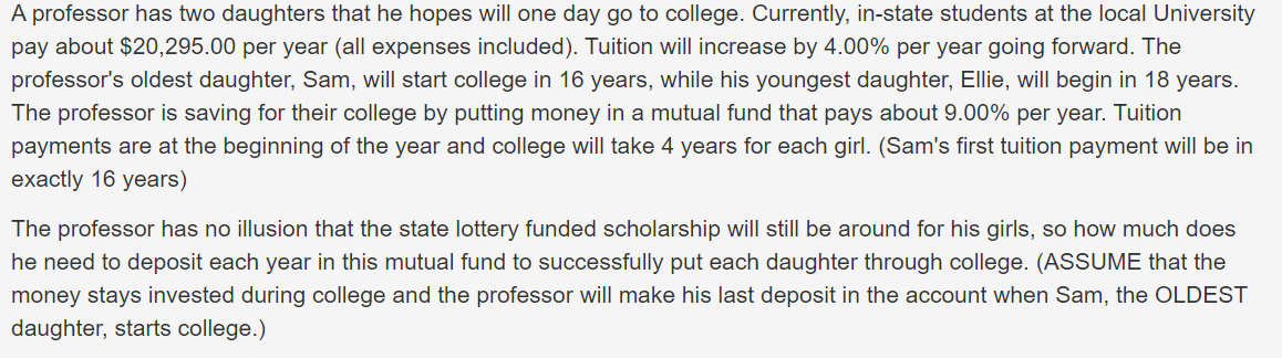 ROUND ANSWER TO 2 DECIMALS A professor has two daughters that he