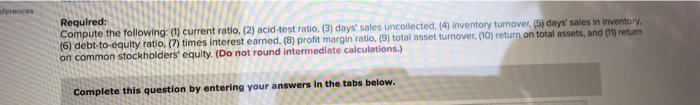 Selected current year-end financial statements of Cabot Corporation follow. (All sales were