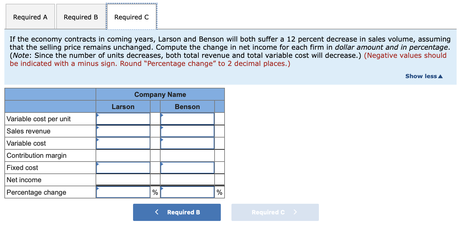 however, about future economic volatility. He asks you to analyze the following