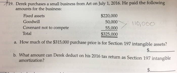  I need help with the question b Derek purchases a small