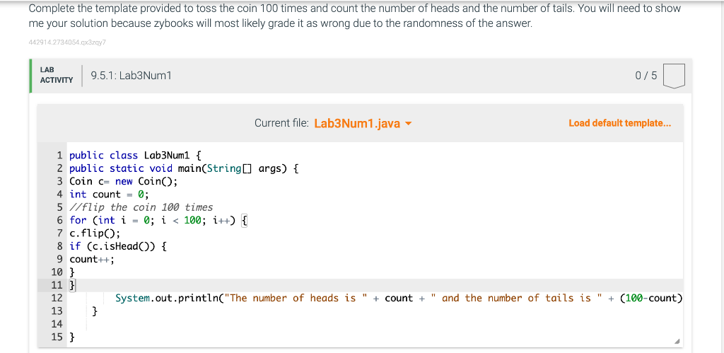 How can I fix my code to get the correct output? Complete