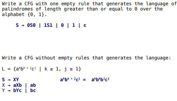 Here are 2 questions provided with an answer, Just would like an
