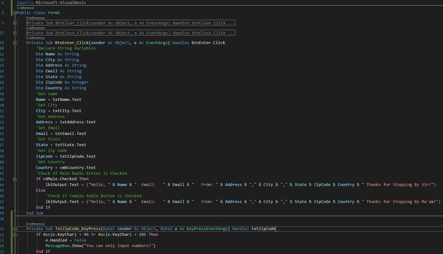 This project allows you to create a new graphical user interface and