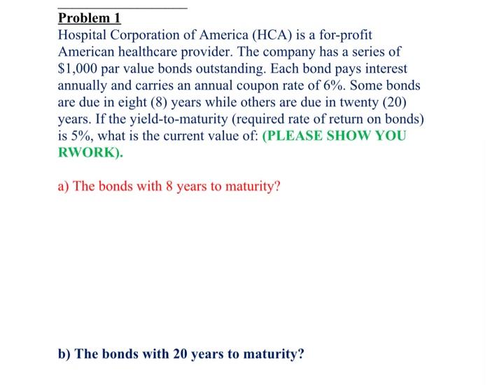 show work on excel n formulas and please help me abswer all