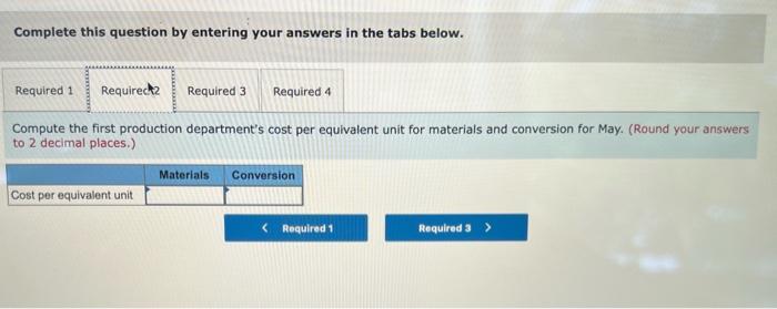 its process costing system. It produces prefabricated flooring in a series of