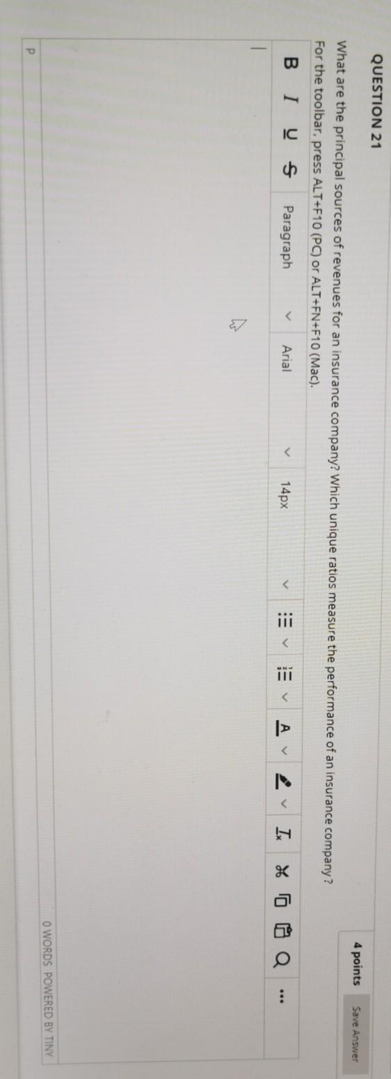 QUESTION 21 4 points Save Answer What are the principal sources