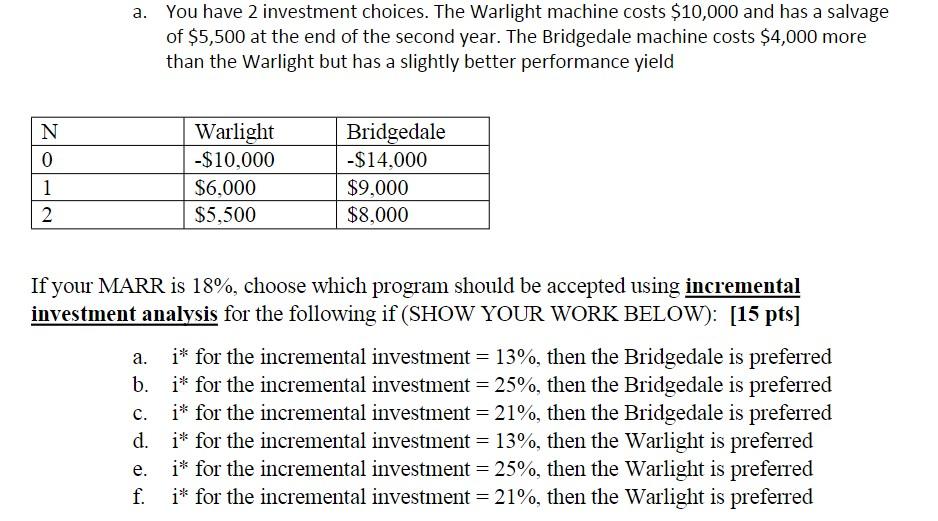 Please don't use Excel, hand work would be great! Thank you. You