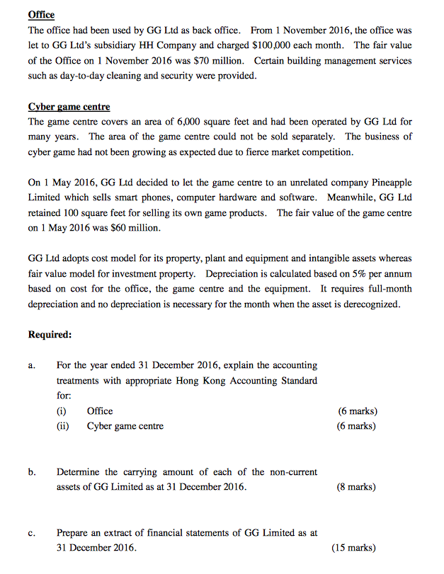 business in Hong Kong. of its non-current assets as at 31 December