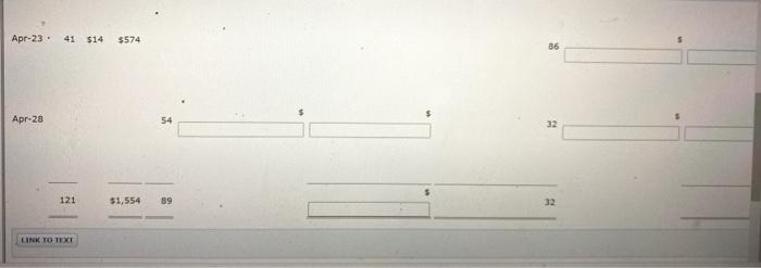 for Items (a) through (o) as well as a through mi in