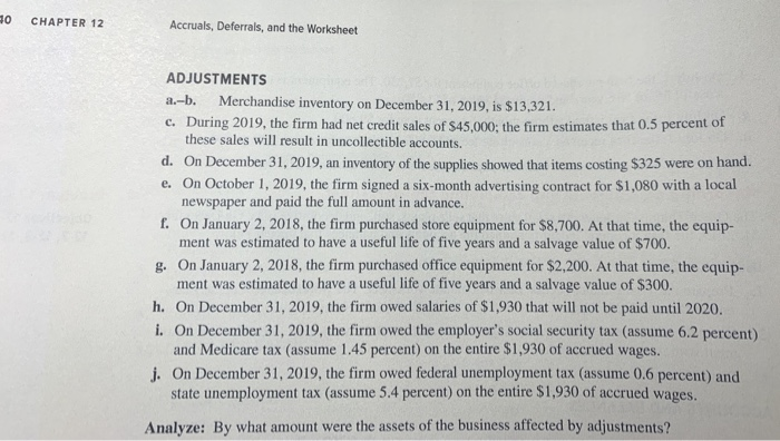 the worksheet. The Green Thumb Gardener is a retail store that sells