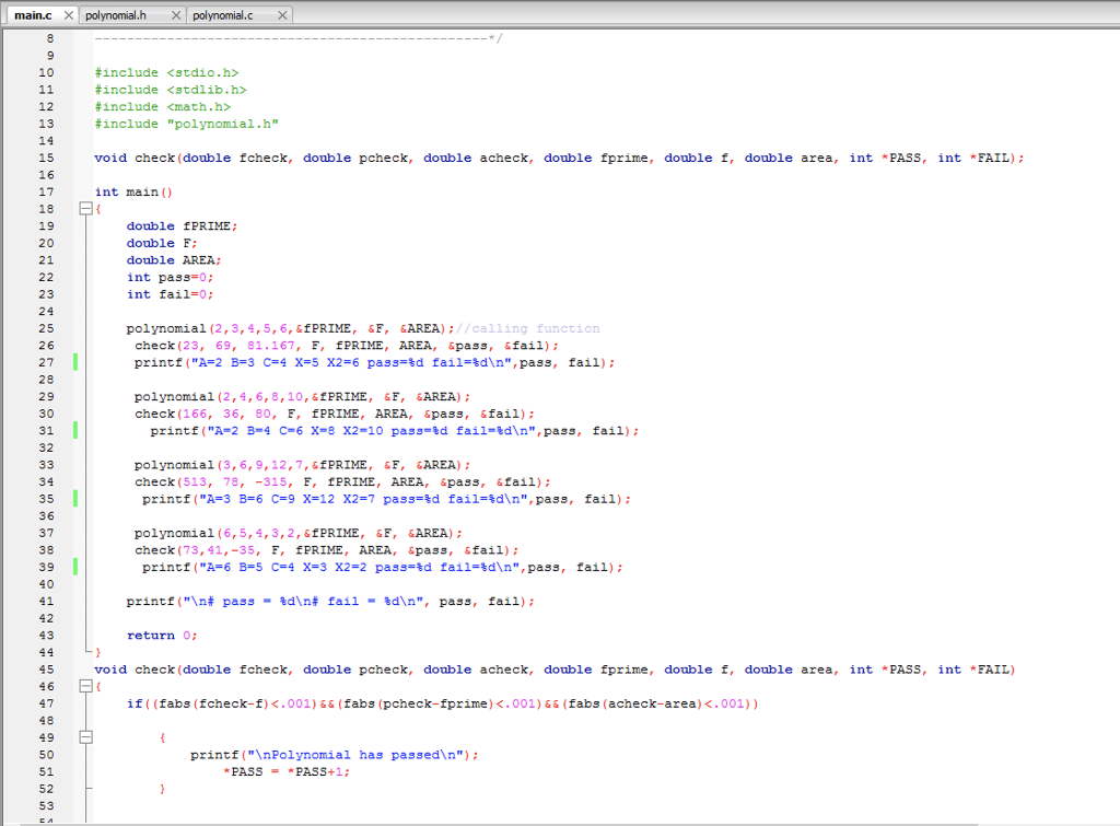 PROGRAMMING IN C for some reason my check custom function won't properly