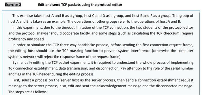 and D as a group, and host E and F as a