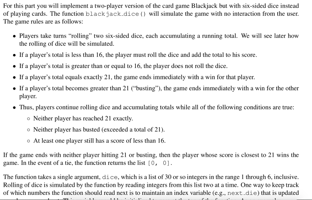 For this part you will implement a two-player version of the