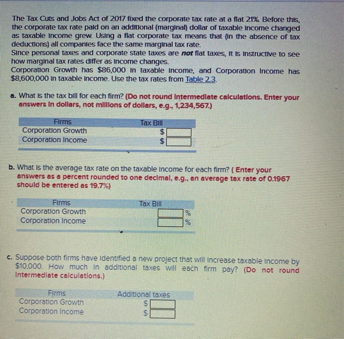 Could you include the Steps with it please? Table 2.3 The