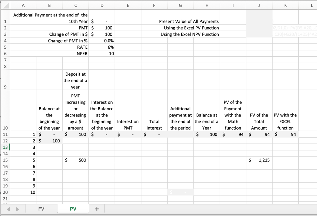 in time, relating present to the future, or present to the past,