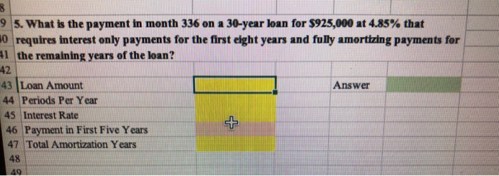  could you please make sure the excel formulas are shown in