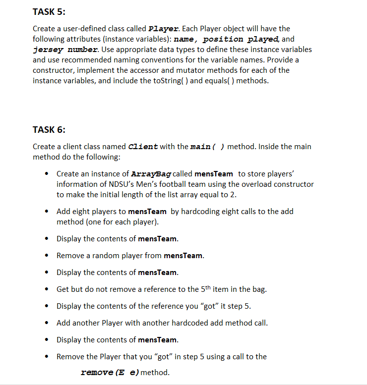 and 3.15: (MUST USE) 3.14: 1 public class SinglyLinkedList { 2 //----------------