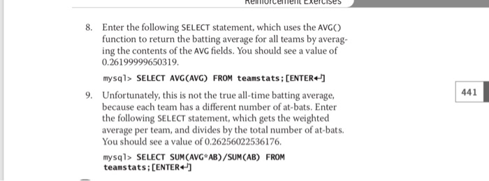 league baseball teams. You will then create a table creation prenamed teamstats