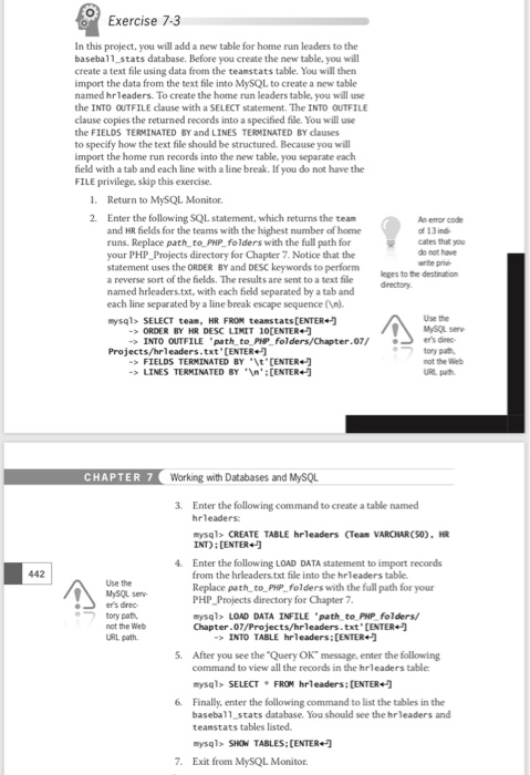 in the baseba11 stats database and add records eges, skip t to
