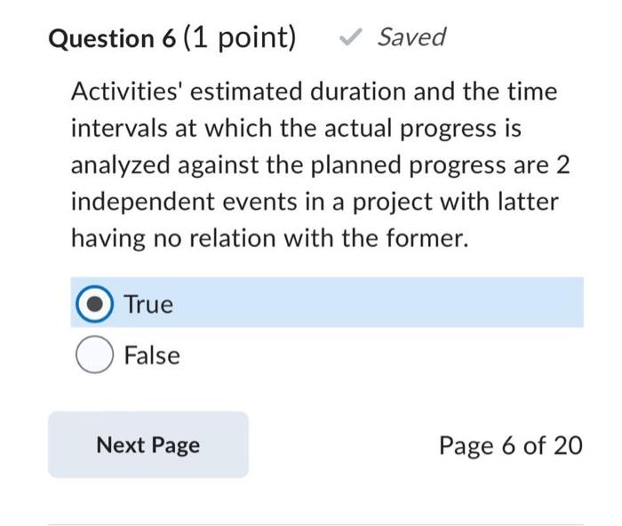 learning curves for new software packages Activities' estimated duration and the time