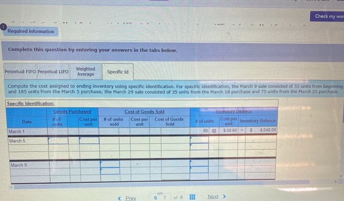 units @ $62.60 per unit 110 units@ $95.60 per unit 350 units