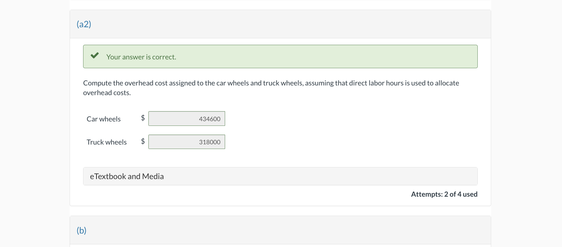 satisfied with the traditional method of allocating overhead because he believes that