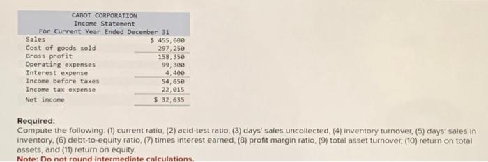 Complete this question by entering your answers in the tabs below. Compute