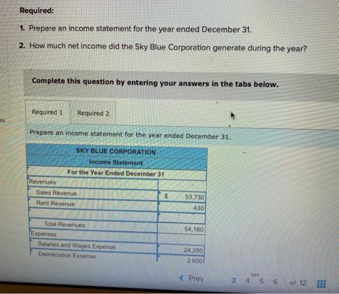 a Statement of Retained Earnings, Reporting a Balance Sheet and Recording Closing