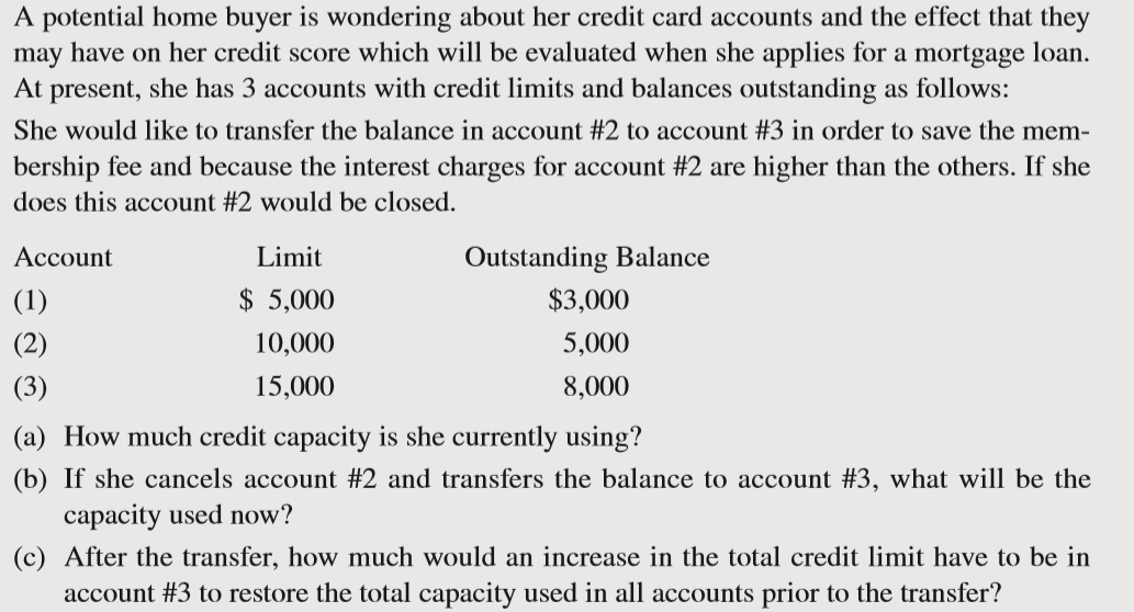 c. After the transfer, how much would an increase in the