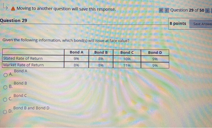 10 year bond with a stated interest rate of 7% while the