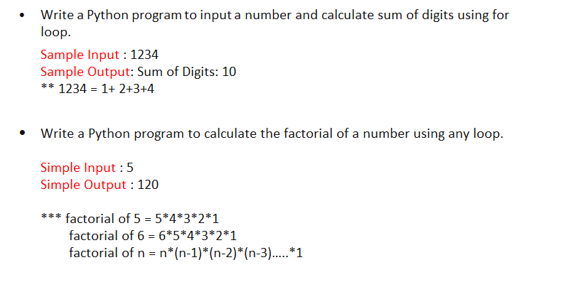  Write a Python program to input a number and calculate sum