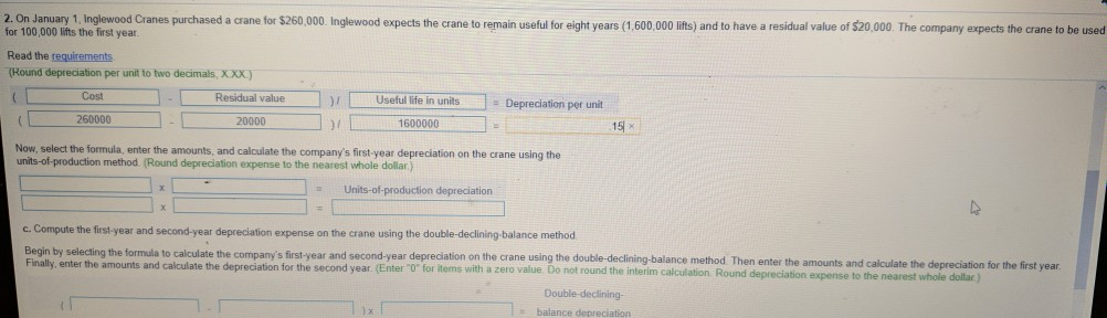 help me answer this one please 2. On January 1 Inglewood