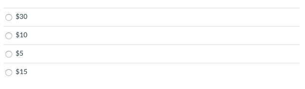 Products 1 2 Selling price per unit $60 $50 Less variable expenses