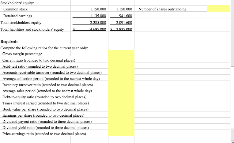 management purposes. 3. Compute and interpret financial ratios that managers use for