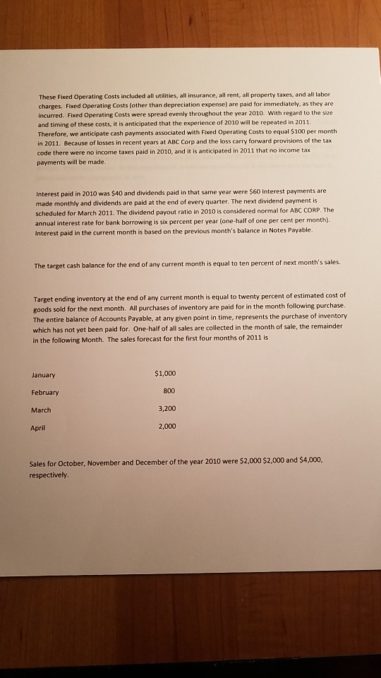 the year 2010. With regard to the size and timing of these