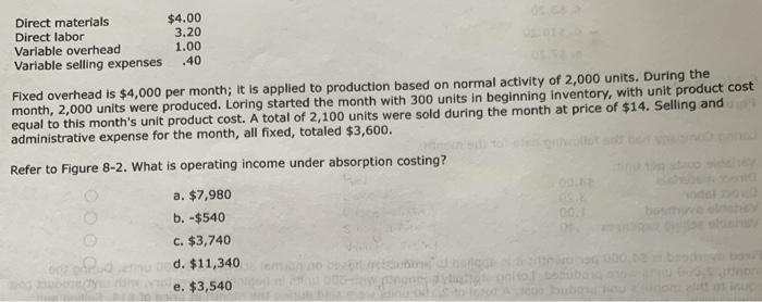  please note that i am looking for the operating income Under