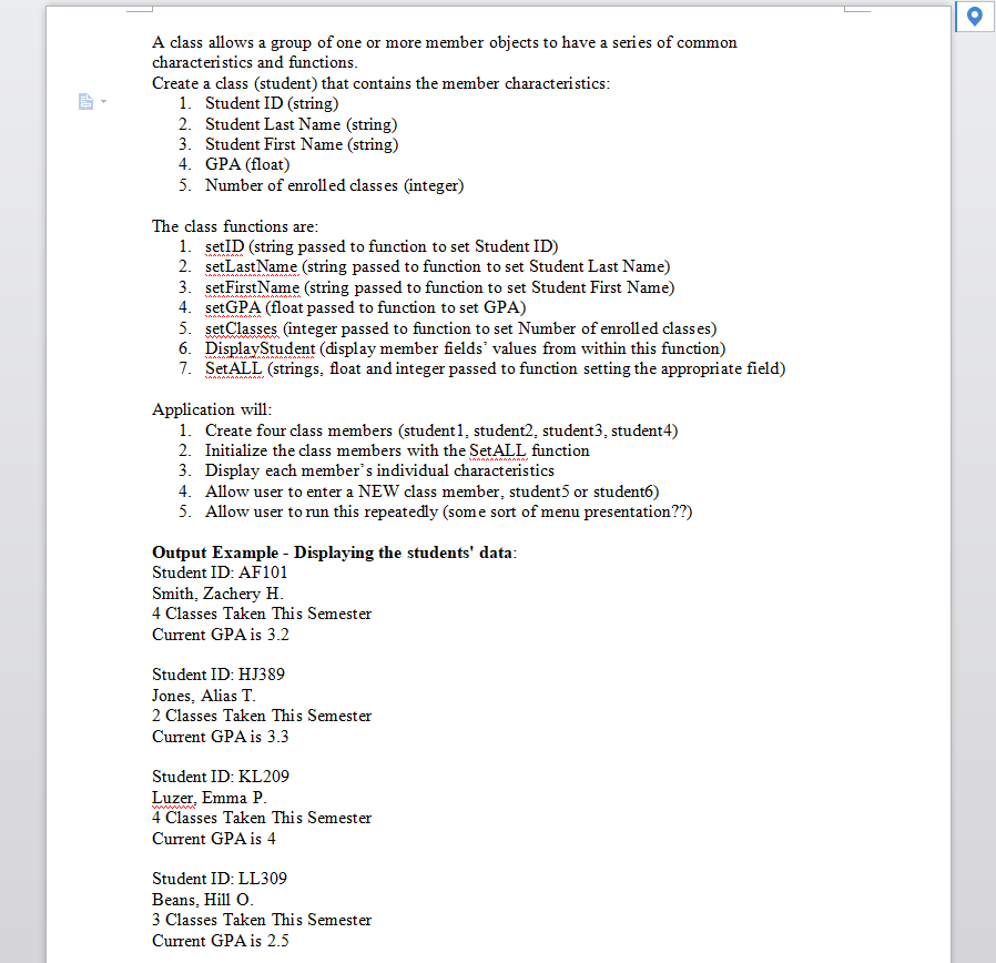 I cannot add the new class memebr, I dont know what kind