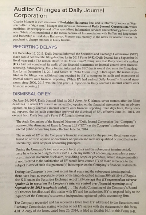  please provide help with the 3 questions for this mini case.