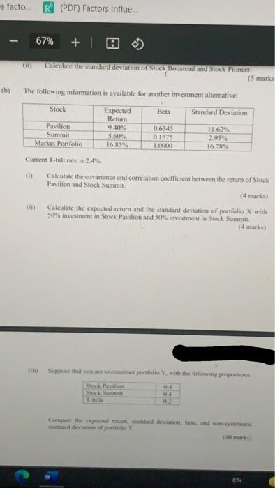 please show the working with formula step by step. thank you e