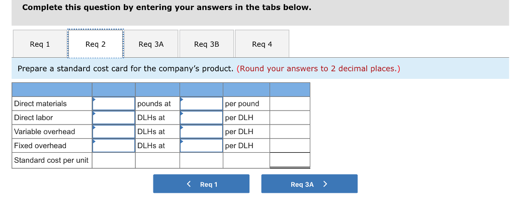 of hand labor. Overhead cost is applied on the basis of standard