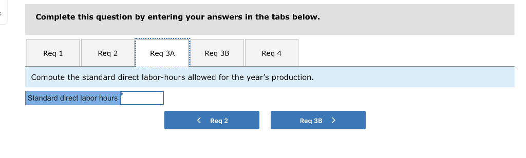 direct labor-hours. The budgeted variable manufacturing overhead is $3.80 per direct labor-hour