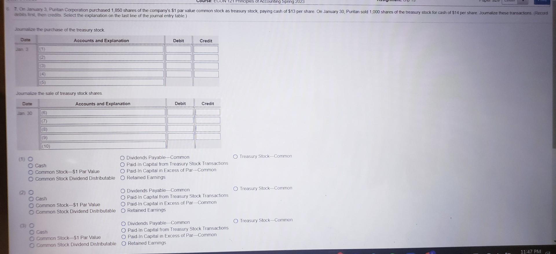  Please answer this question. The circles are just the drop-down selections.