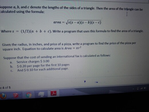  write c++ program for the following question uppose a, b, and
